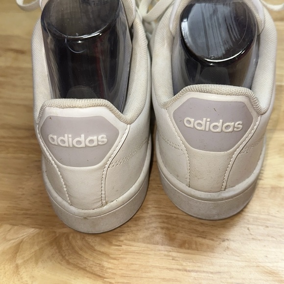 Adidas CF‎ Advantage Cloud foam Ladies  Sneakers 9.5 white grey - Picture 5 of 8